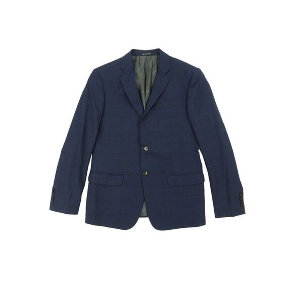 AX Armani Exchange Men's Slim-Fit Wool Suit Separate Jacket (38R Navy)